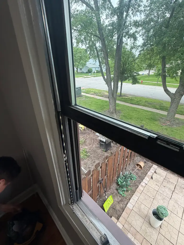 Double hung sash