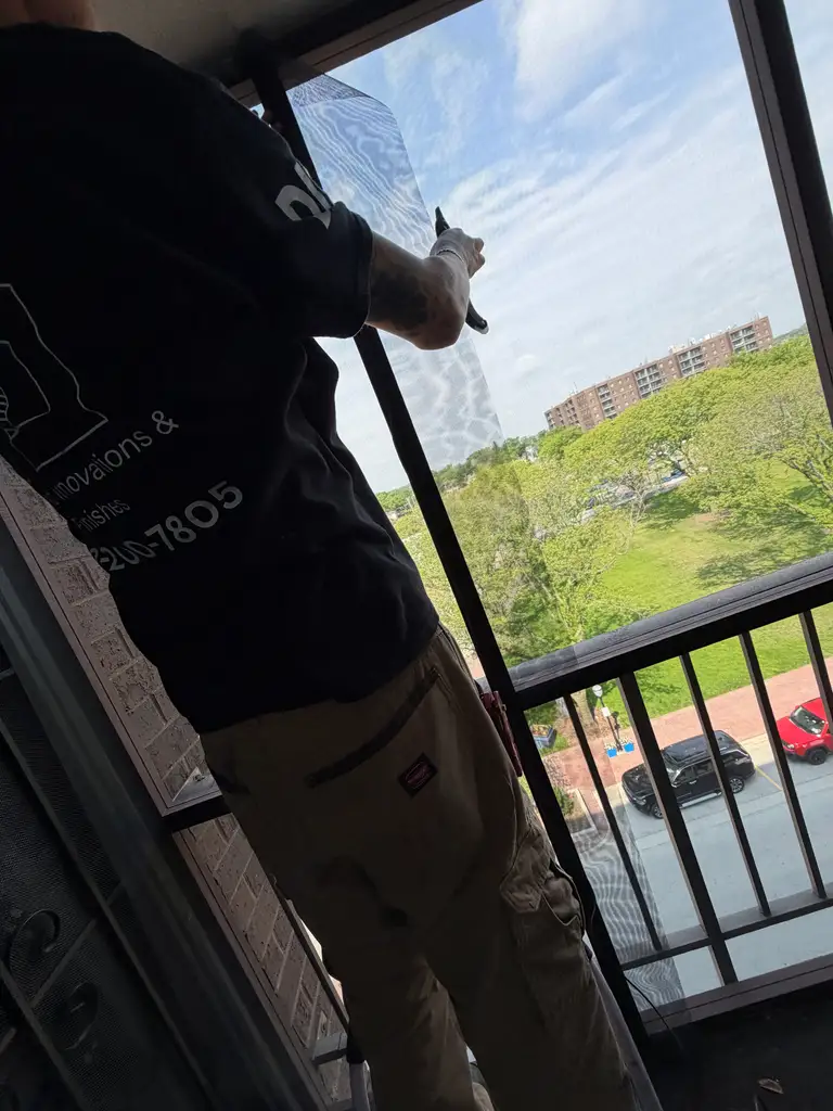 Screen panel repair
