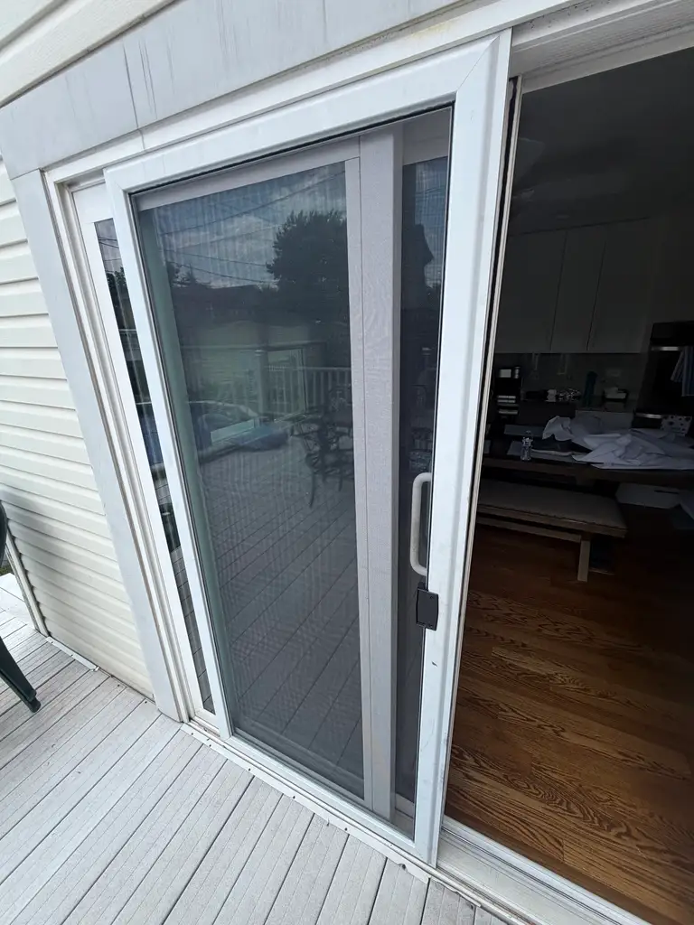 Slider with screen door